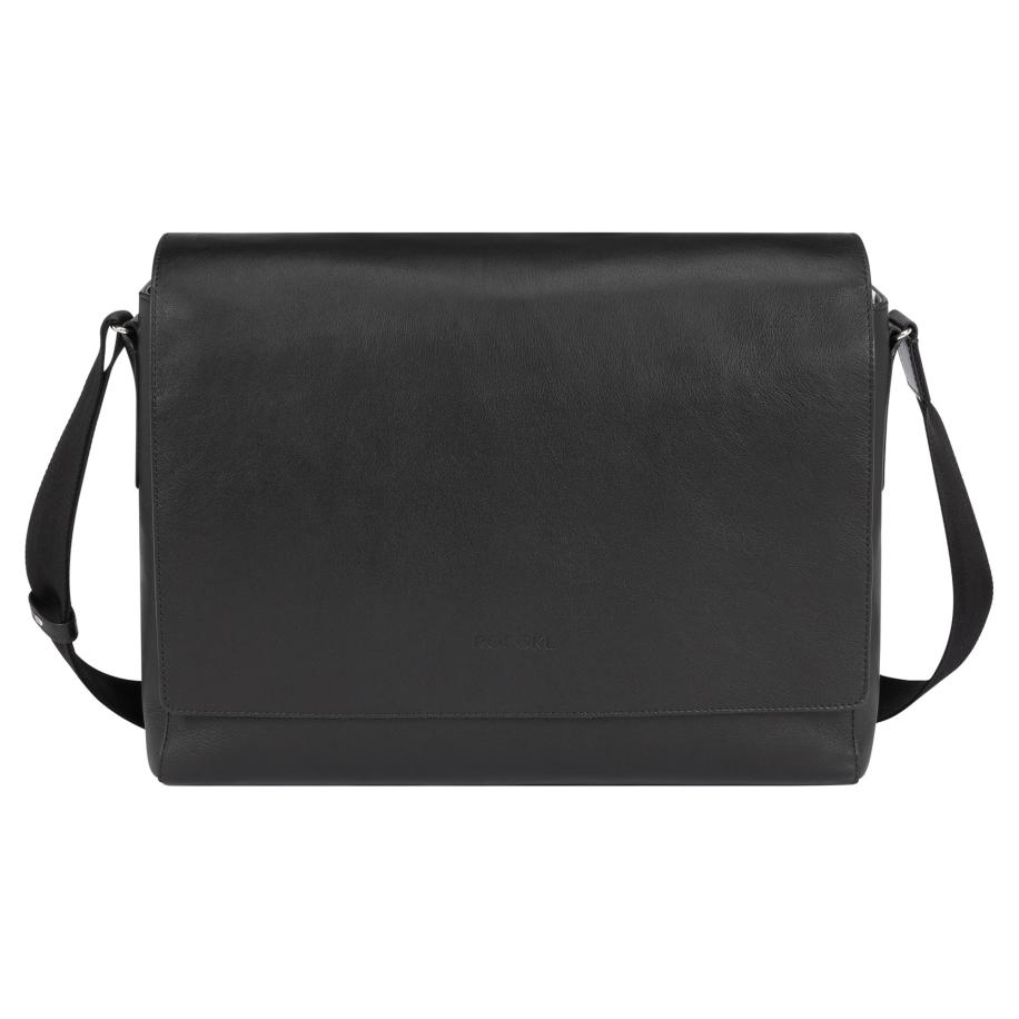 Roeckl Roeckl Schoudertas Messenger Bag Dean zwart -