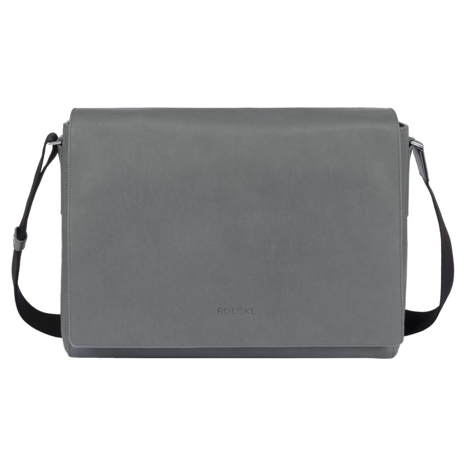 Roeckl Roeckl Schoudertas Messenger Bag Dean grijs -