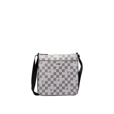 JOOP! JOOP! Schoudertas Flora Piazza Arnd basaltgrijs / wit