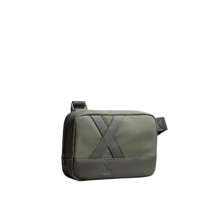 Kaft Kaft Schoudertas Nougrod olijfgroen