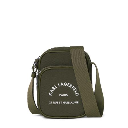 Karl Lagerfeld Karl Lagerfeld Schoudertas Rue St-Guillaume kaki