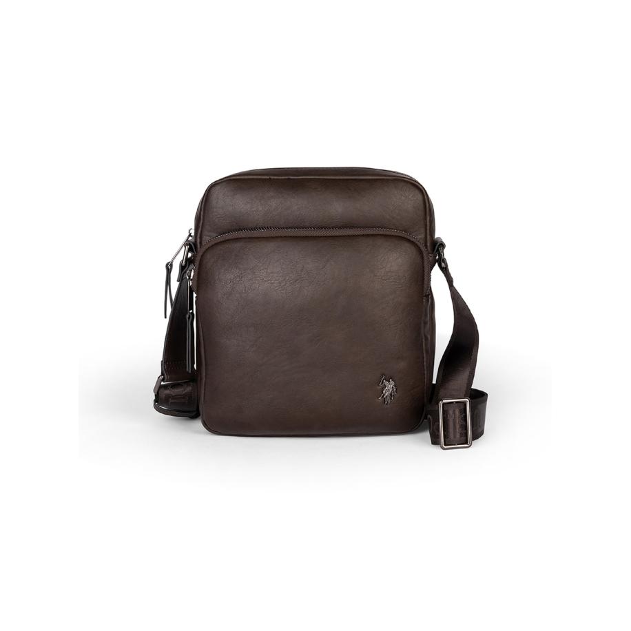 U.S. Polo Assn. U.S. POLO ASSN. Schoudertas donkerbruin -