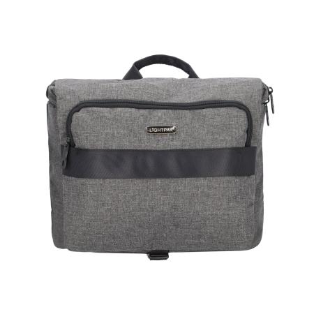 Lightpak Lightpak Schoudertas Walker grijs gemêleerd