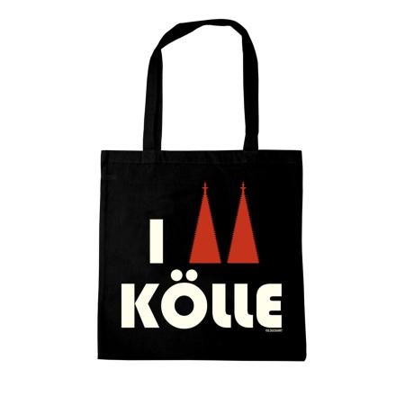 LOGOSHIRT Schoudertas rood / zwart / wit