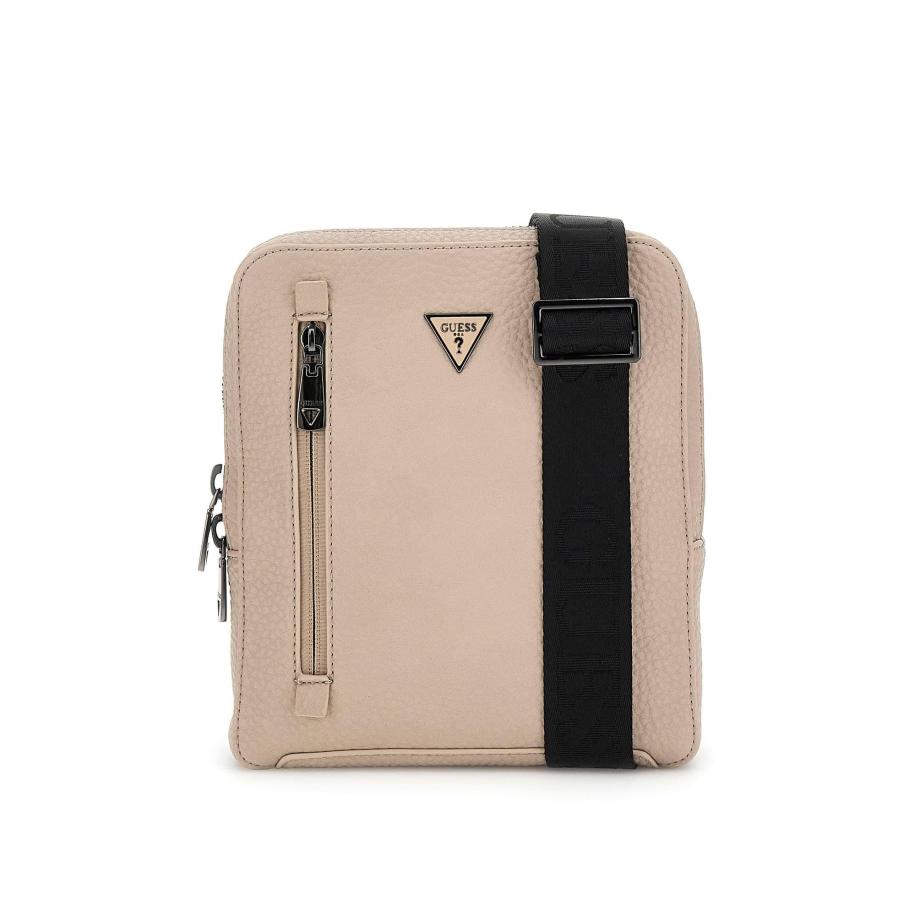 Guess GUESS Schoudertas Torino beige / zwart -