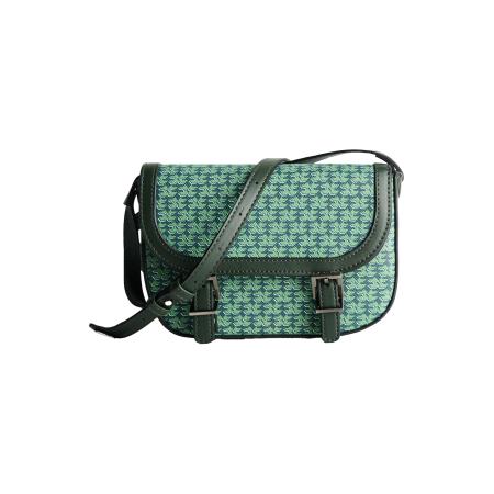 Bershka Bershka Schoudertas smaragd / lichtgroen / donkergroen / wit