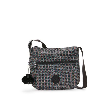 Kipling KIPLING Schoudertas Arto lichtblauw / antraciet / oranje / zwart