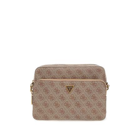 Guess GUESS Schoudertas Milano 4G beige / bruin
