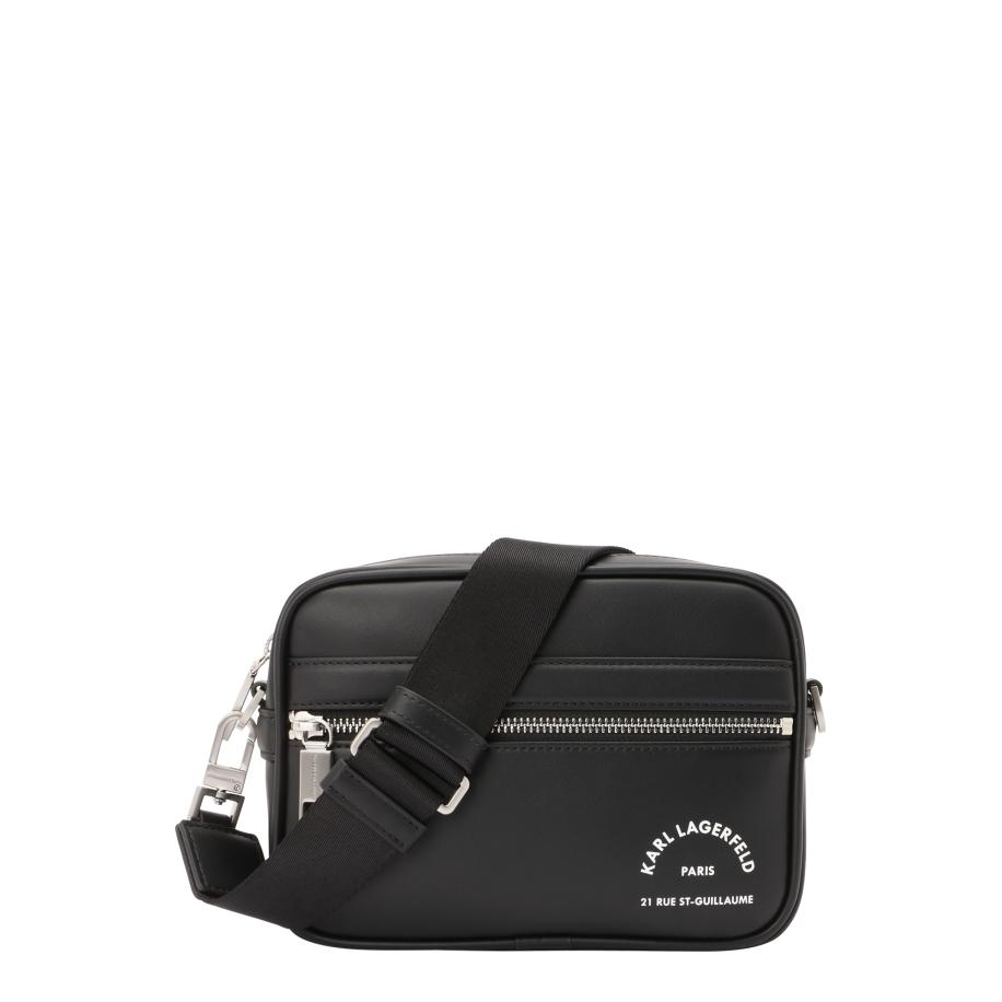 Karl Lagerfeld Karl Lagerfeld Schoudertas zwart / wit -