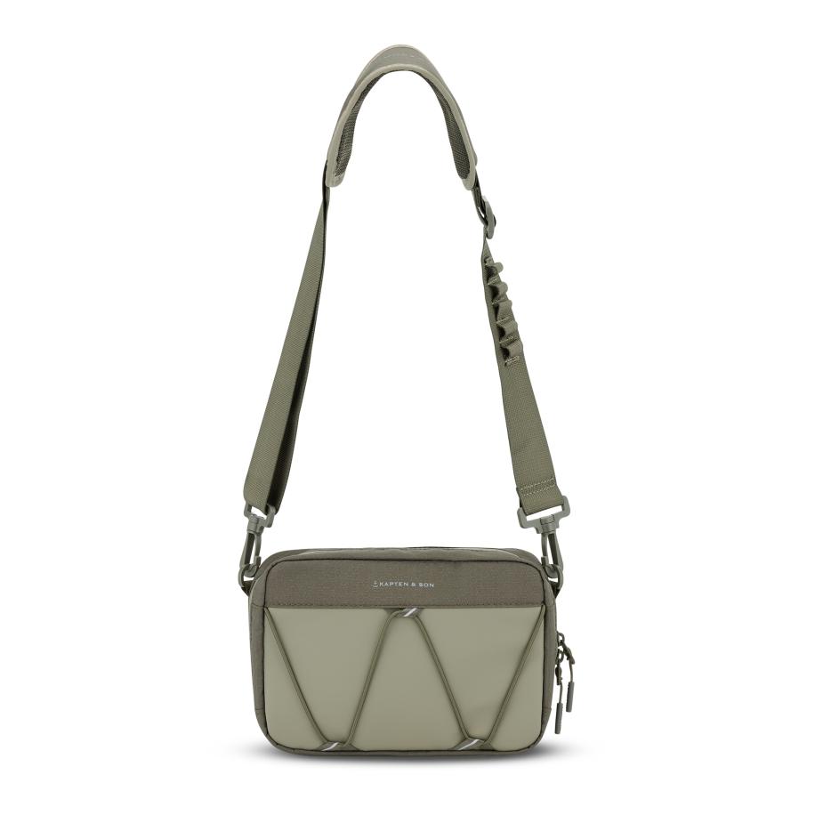 Kapten & Son Kapten & Son Schoudertas Banff kaki / olijfgroen -
