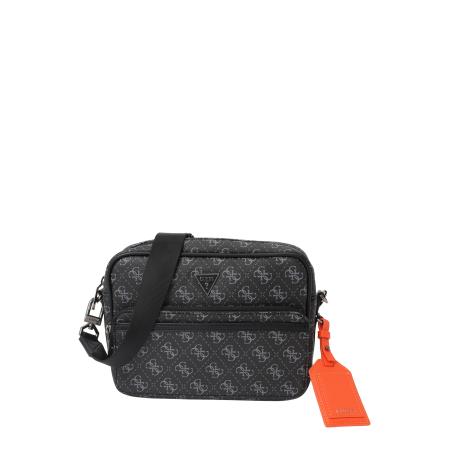Guess GUESS Schoudertas MILANO CROSSBODY DOUBLE ZIP grijs / zwart