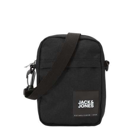 JACK & JONES Schoudertas Jamie zwart / wit