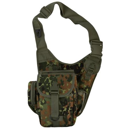 normani Schoudertas SlingFit bruin / olijfgroen / lichtgroen / zwart