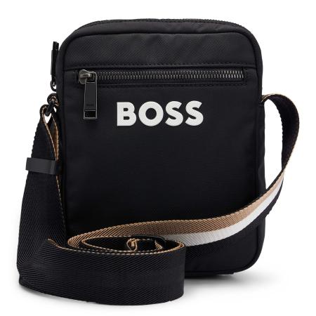Hugo Boss BOSS Schoudertas Catch 3.0 zwart / wit