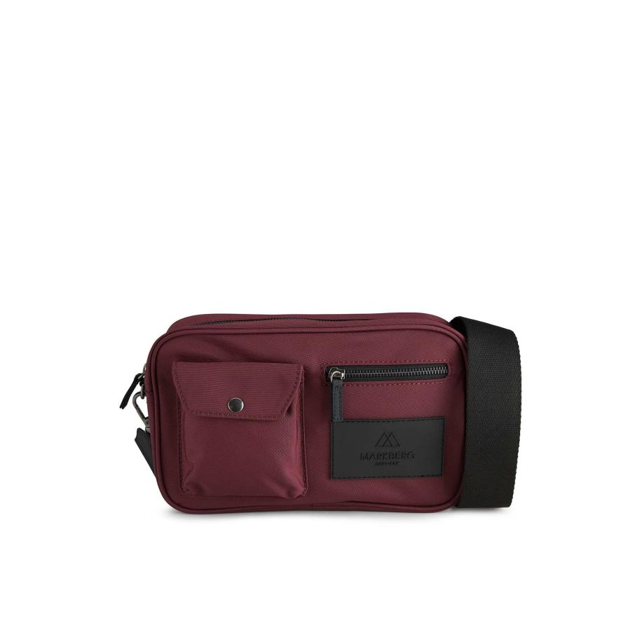 Markberg MARKBERG Schoudertas Darla bourgogne / zwart -