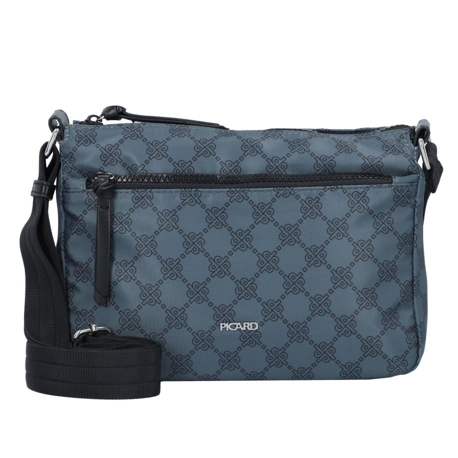 Picard Picard Schoudertas Yeah donkerblauw / zwart -