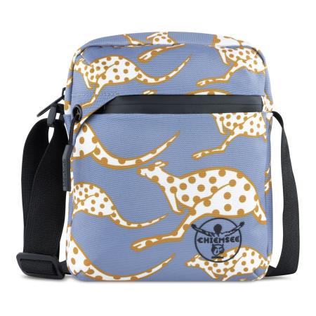 Chiemsee CHIEMSEE Schoudertas Jump N Fly duifblauw / mosterd / wit