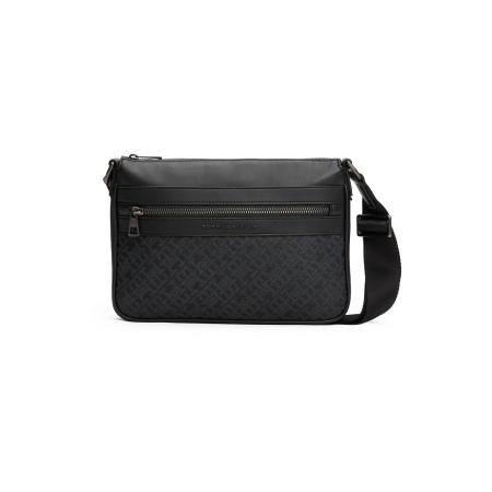 Tommy Hilfiger TOMMY HILFIGER Schoudertas basaltgrijs / zwart