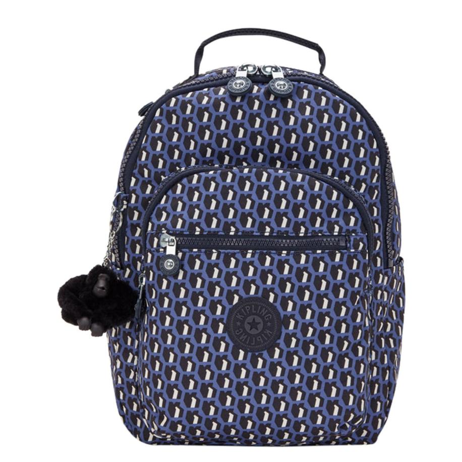 Kipling Seoul S Backpack 3d k blue Blauw
