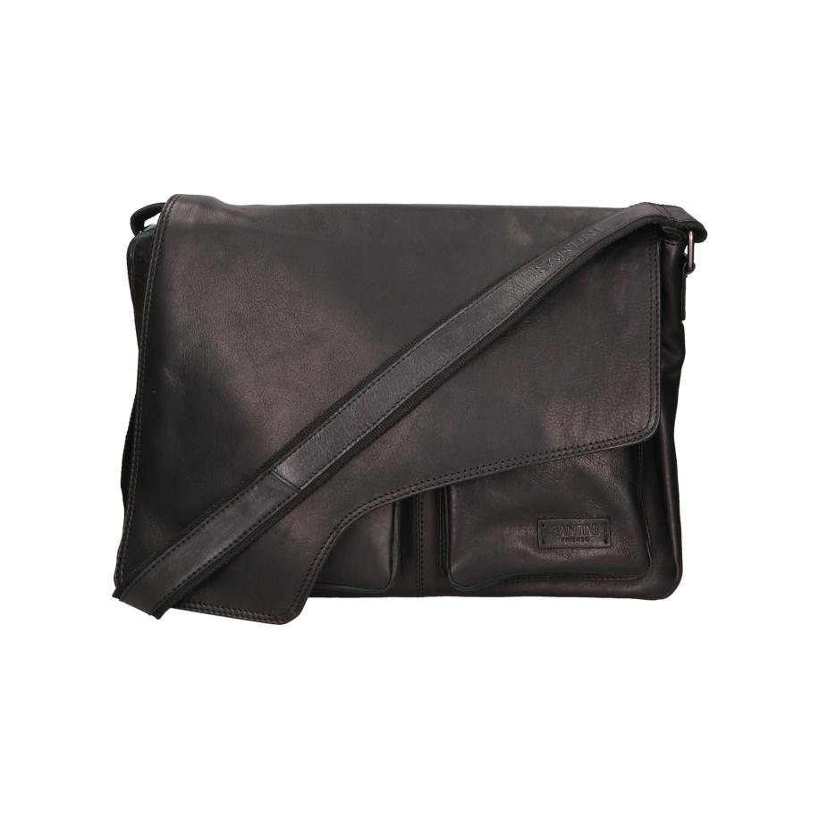 Santini Firenze Santini Firenze Schoudertas zwart -