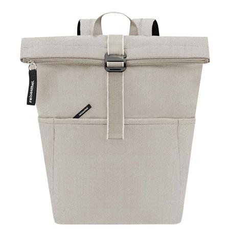 Reisenthel Rolltop Backpack herringbone sand