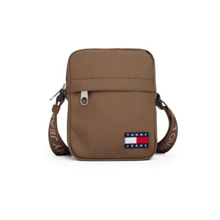 Tommy Jeans Tommy Jeans Schoudertas ESS marine / ombergrijs / donkerrood / wit