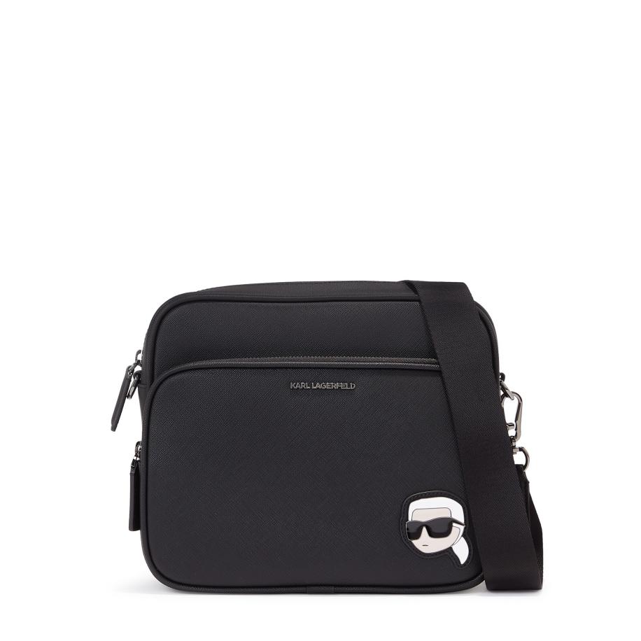 Karl Lagerfeld Karl Lagerfeld Schoudertas zwart / wit -