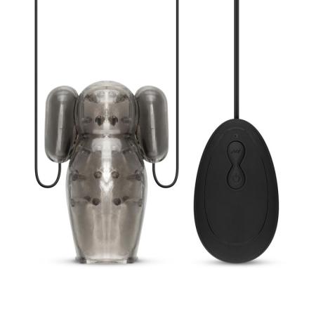 Vibrerende Penis Sleeve Met Afstandsbediening - Groot