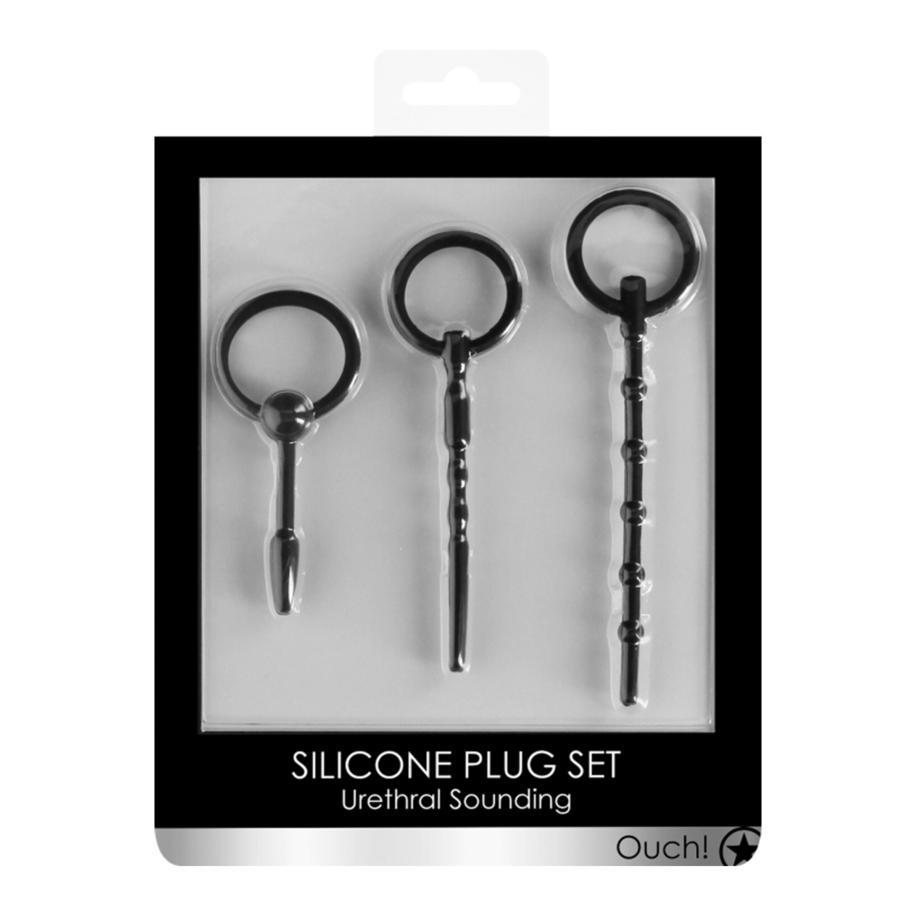 Ouch! Urethral Sounding 3 stukken 5,5-12,9 cm -