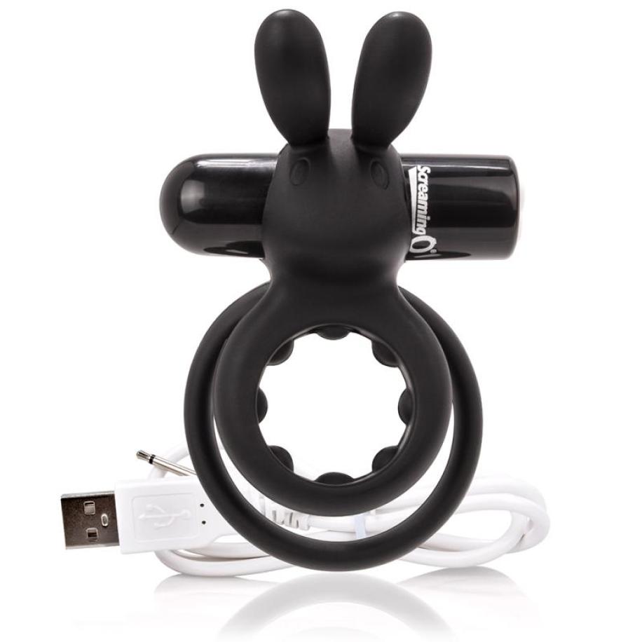 The Screaming O - Charged Ohare XL Rabbit Vibe Black Zwart