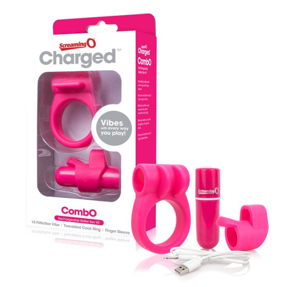 The Screaming O - Charged CombO Kit #1 Pink Roze