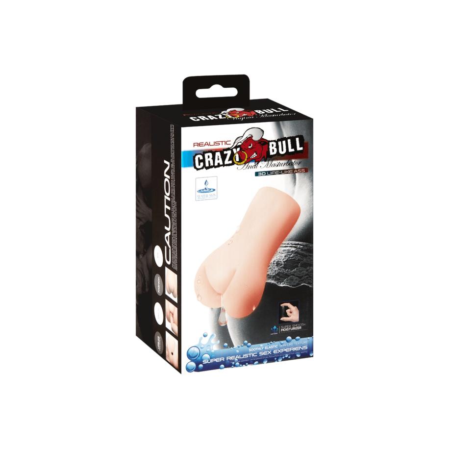 Crazy Bull 3D Life Like Ass 13 cm -