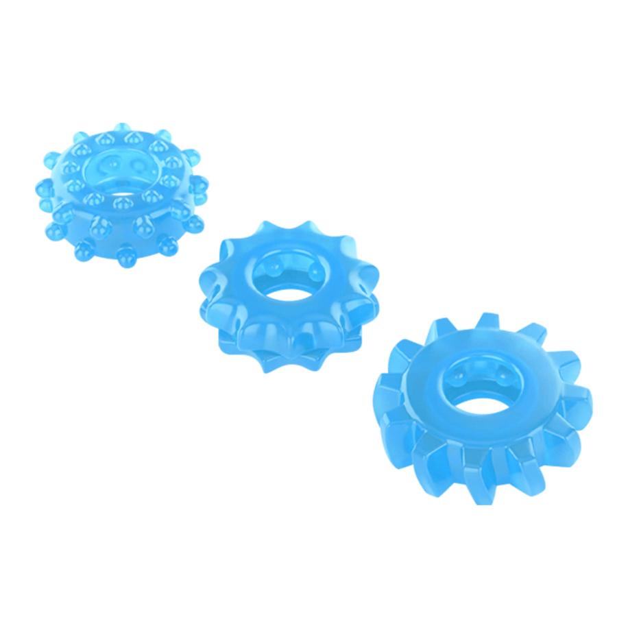 LoveToy Lumino Play Cockring Set 3 stuks -