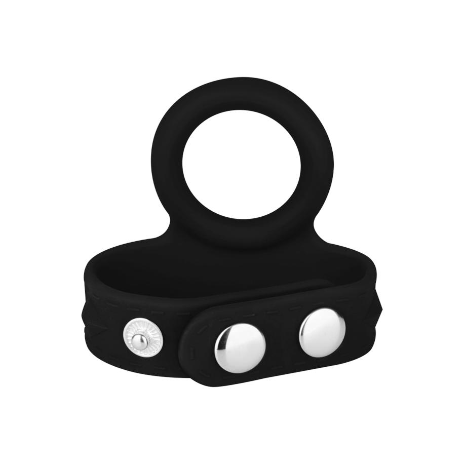 Rimba Penisring met verstelbare trelbalriem 3 6,5 cm -