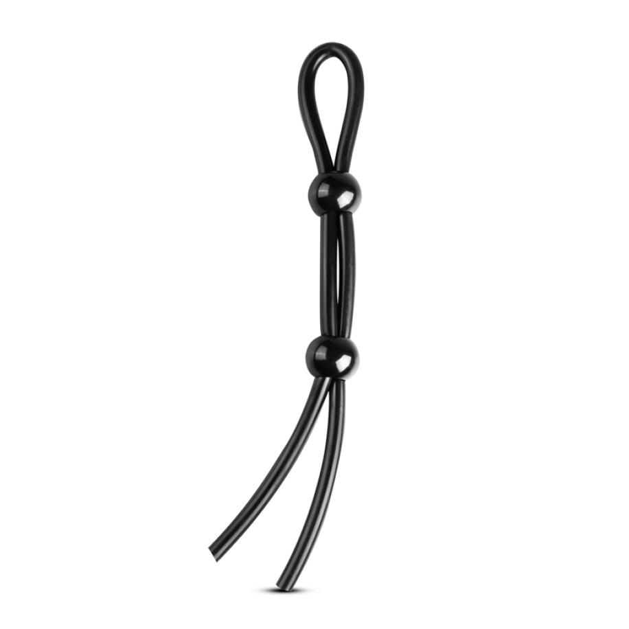 Dubbele Verstelbare Cockring Zwart