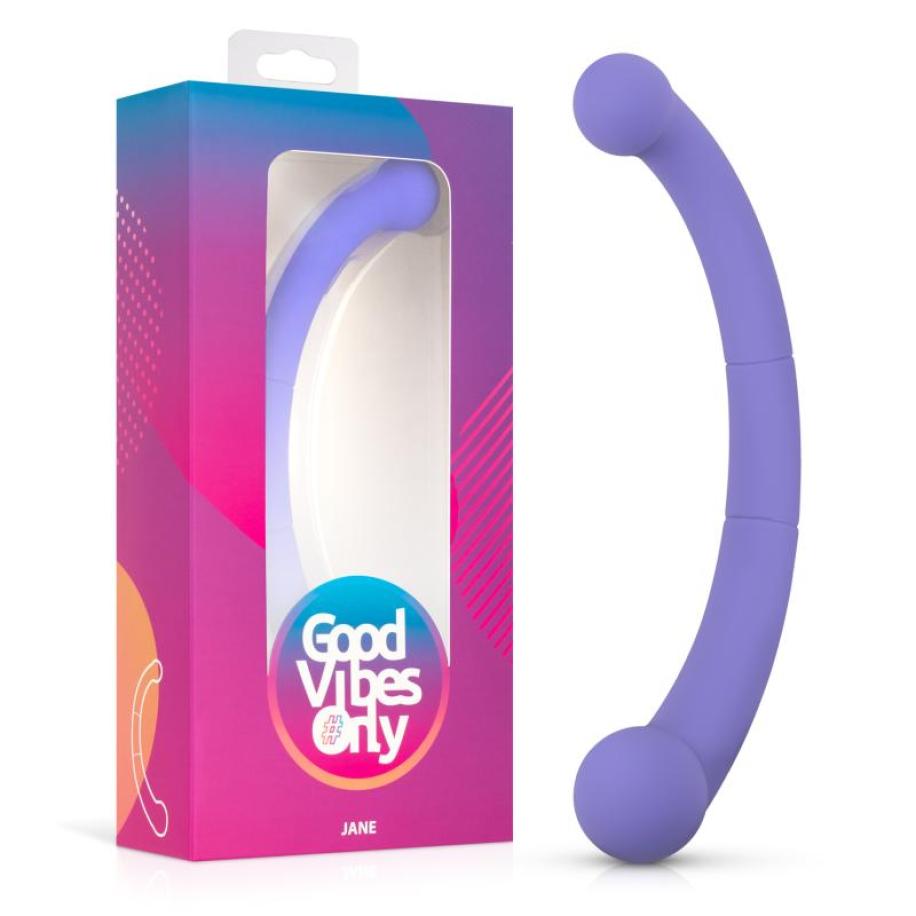 Good Vibes Only - Double End Vibrator Jane - Paars Paars