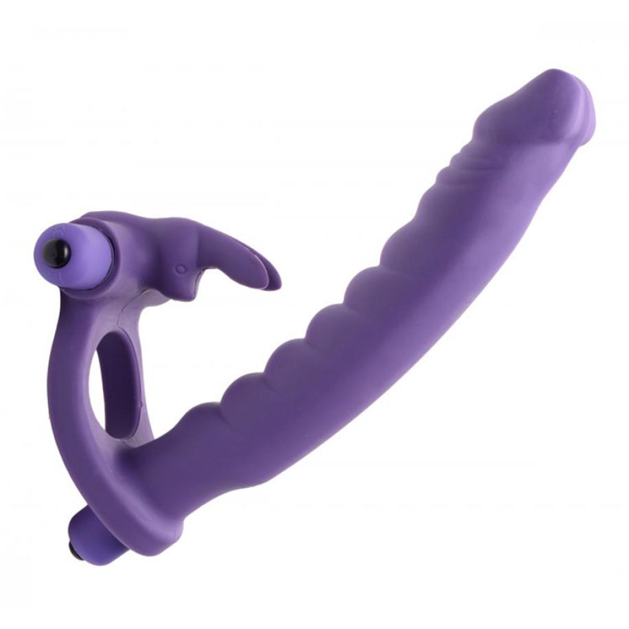 Vibrerende Penisring Met Vibrator Paars