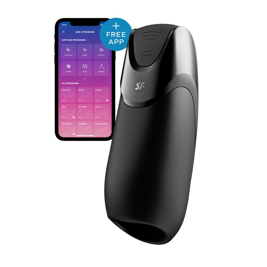 Satisfyer Satisfyer Men Vibration+ Connect App 17 cm -