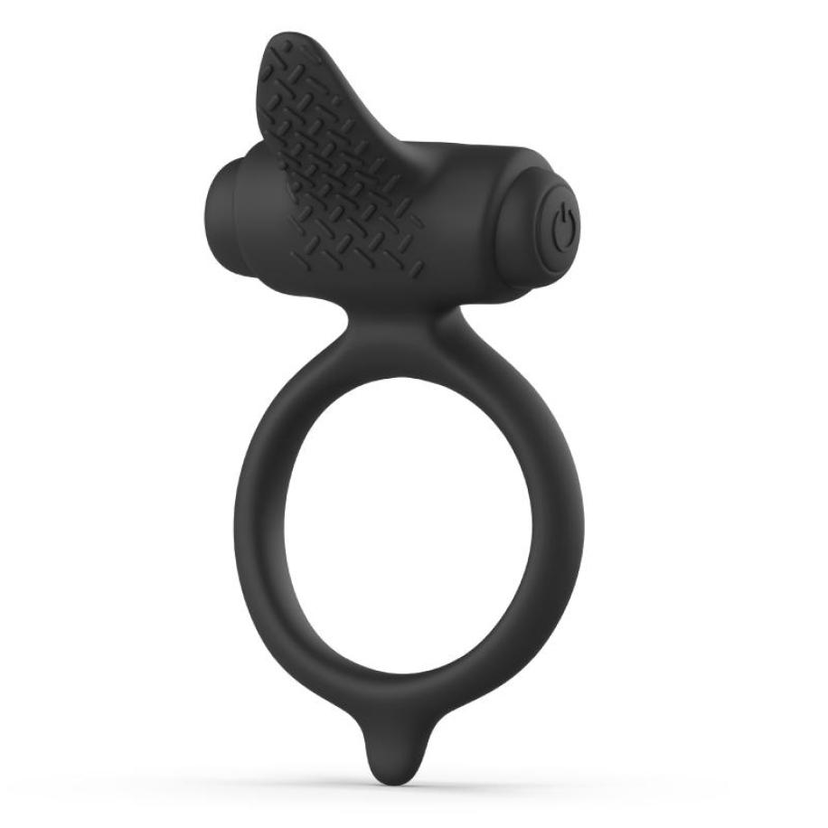 B Swish - Bcharmed Basic Cock Ring - Zwart Zwart