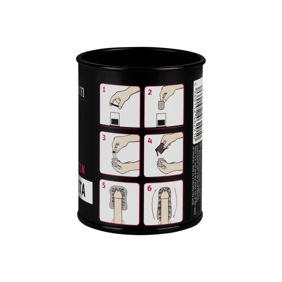 Mystim MasturbaTIN Ribbed Rita 5,5 cm -