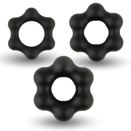 Velv'Or - Rooster Milo Pack Set of Robust Cock Rings