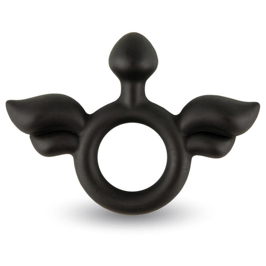 Velv'Or - Rooster Jeliel Angel Design Cock Ring Zwart