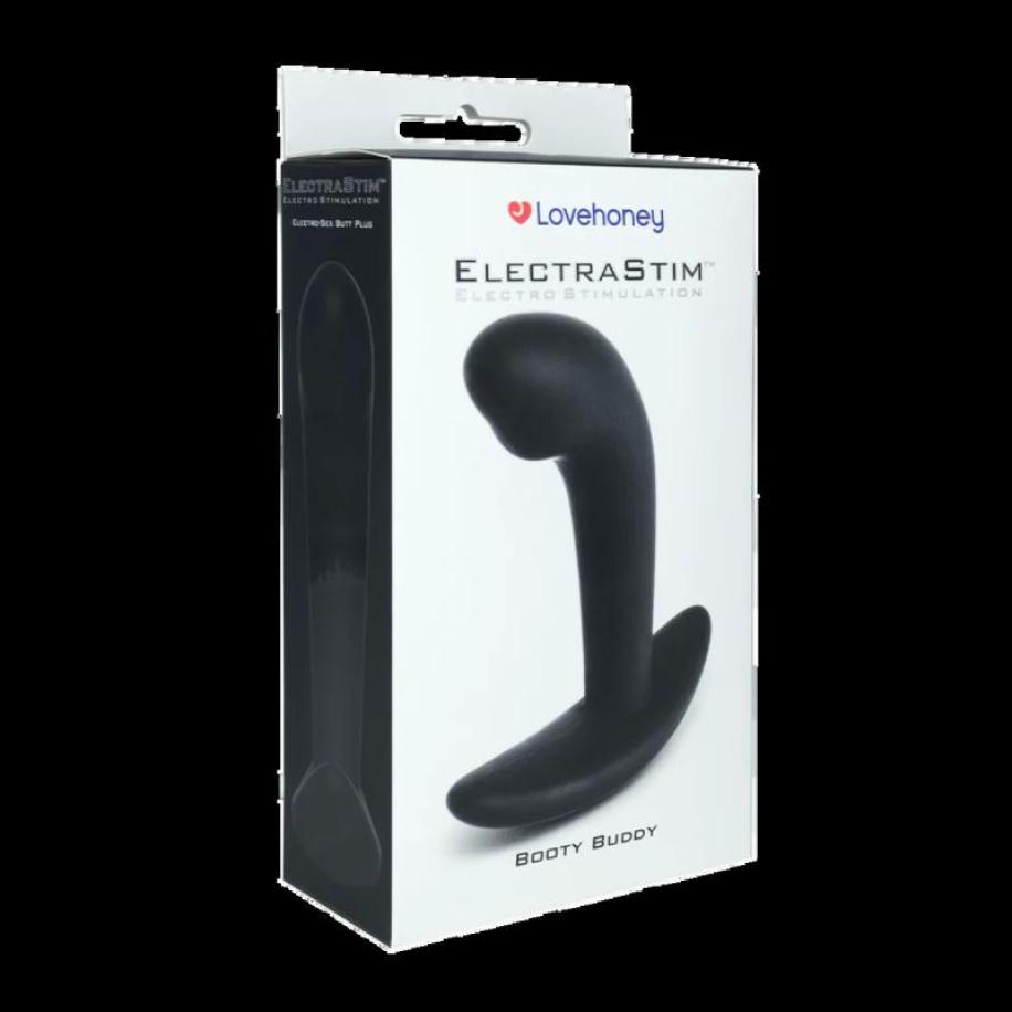 Lovehoney X ElectraStim – Booty Buddy Butt Plug – Zwart Zwart
