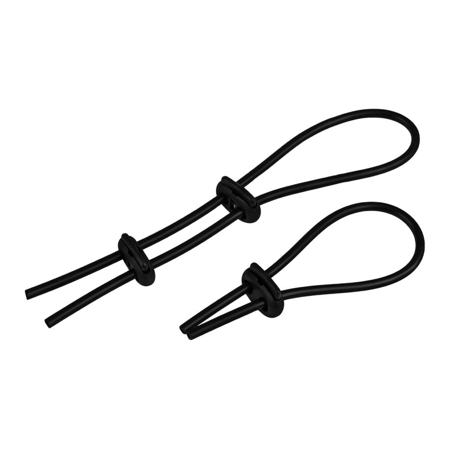 0 8-delige penisringset van siliconen -