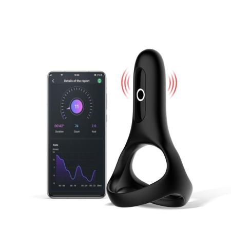 Magic Motion - Rise Smart Vibrerende Cockring - Black