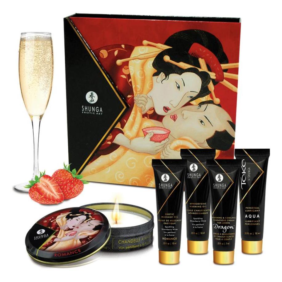 Shunga Geishas Secrets - Strawberry 5 delen -