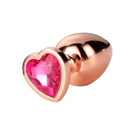 Dream Toys Medium Rose Gold Plug 8,3 cm
