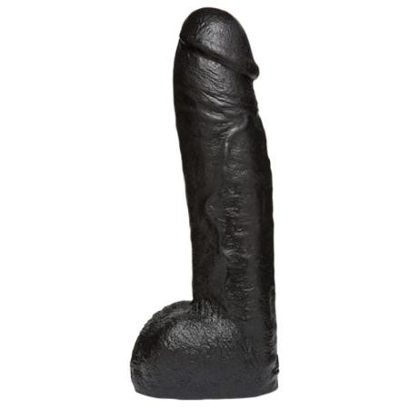 Doc Johnson - VacULock CodeBlack Realistische Dildo - Zwart