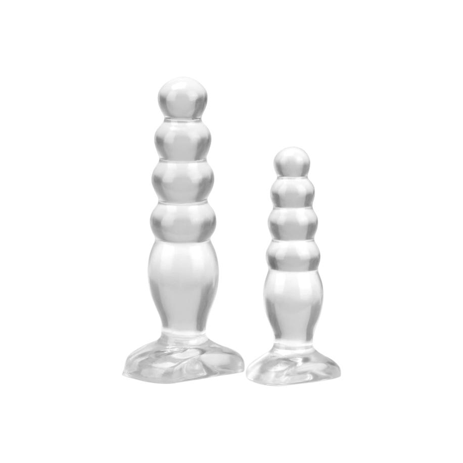 Doc Johnson Crystal Jellies 2 delen 11,4 14 cm -