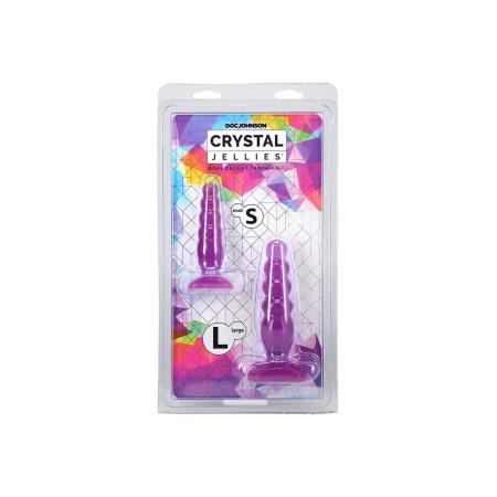 Doc Johnson Crystal Jellies 2 delen 11,4 14 cm